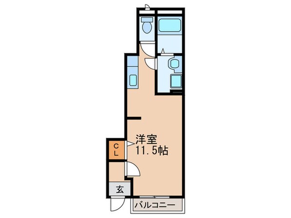 ヴィレッジの物件間取画像